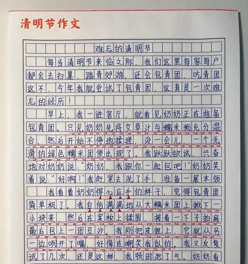 这个清明这样过作文