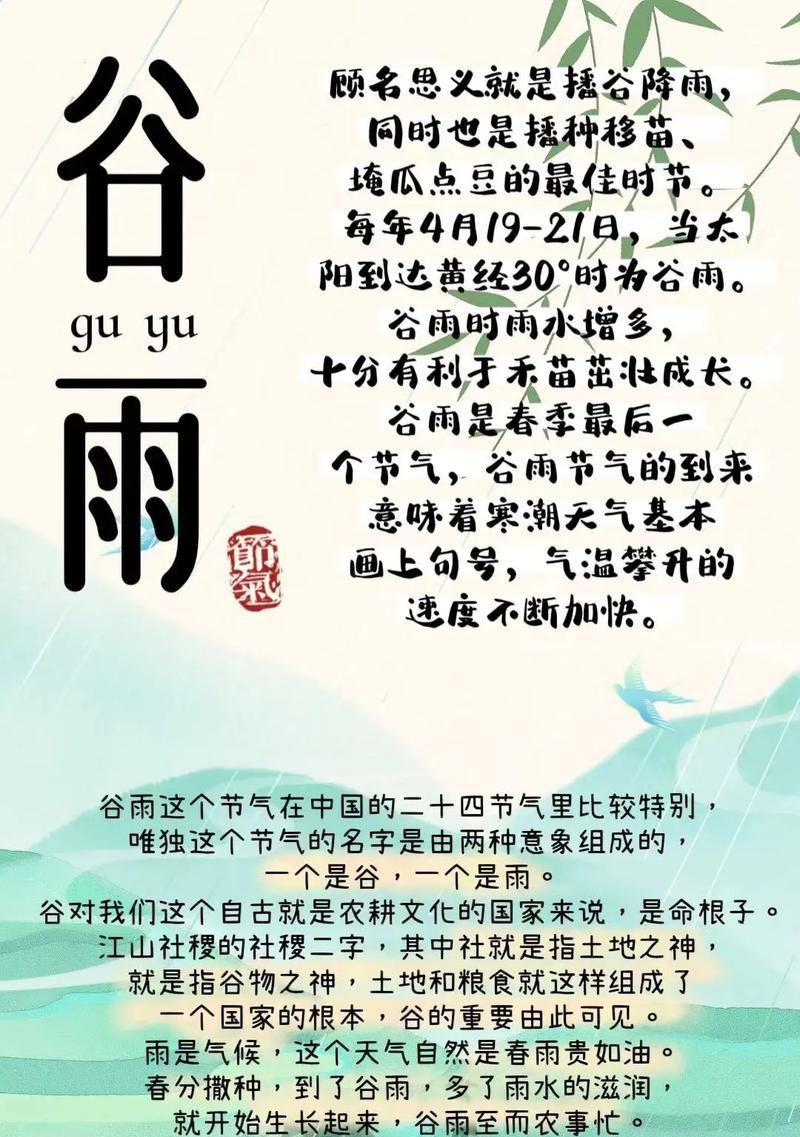 谷雨节气如何撰写金句好句？（《谷雨时分）