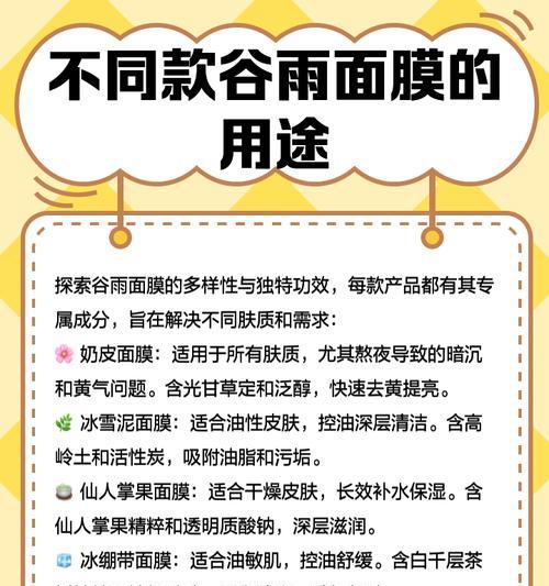 谷雨奶皮面膜怎么用（《谷雨润颜，奶皮新肌》）
