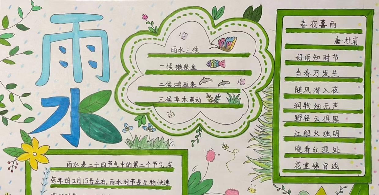 谷雨前后小学3年级摘抄好句有哪些？（《雨润花开：谷雨时节的小学三载》）