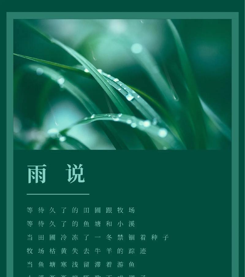 谷雨诗会感悟句子好句有哪些？（《谷雨诗会，古韵生辉》）