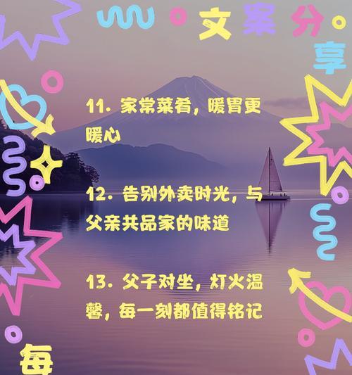 有关庆祝父亲节餐厅的句子的短句怎么写（《父亲节宴：孝子情深，雅宴话绵绵》）