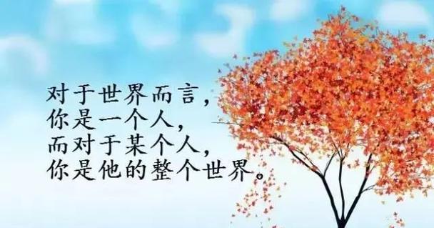 唯美短句，激励人心（寄情于一段话）