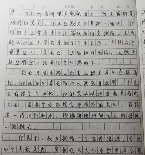 家乡的夏至作文500字怎么写？（《夏至未央，青春在歌唱》）