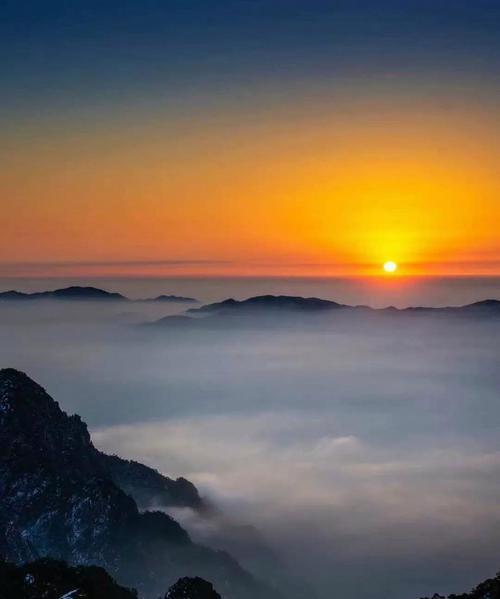 日出美景-唯美短句（迎接每一天的第一缕阳光）